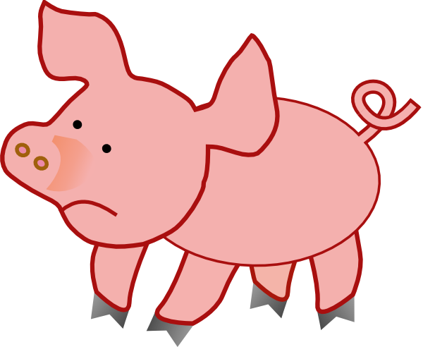 Animated Pig Clipart