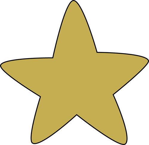 611 views Gold Star Border Clipart
