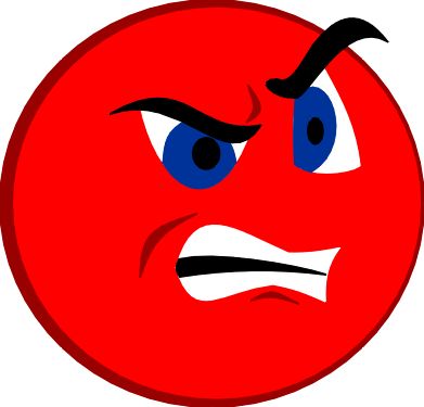 Angry clipart face