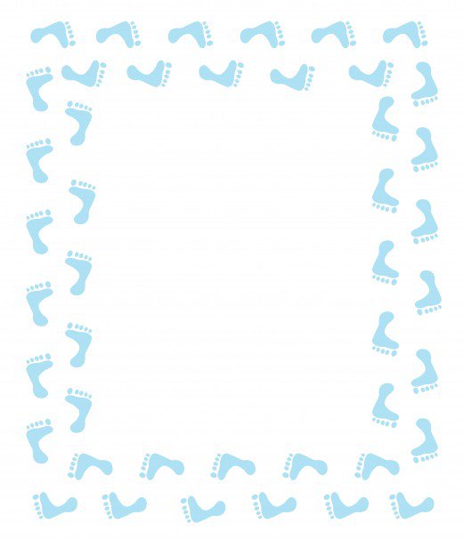 Baby Border Clipart