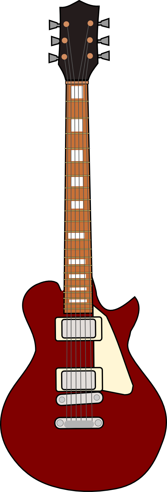 Cartoon Electric Guitar - ClipArt Best