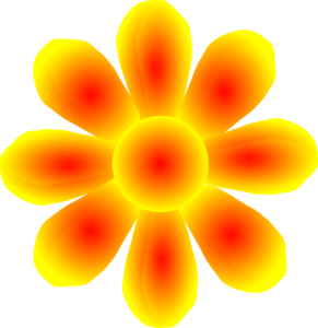 Clipart Yellow Flowers 41061 | UPSTORE