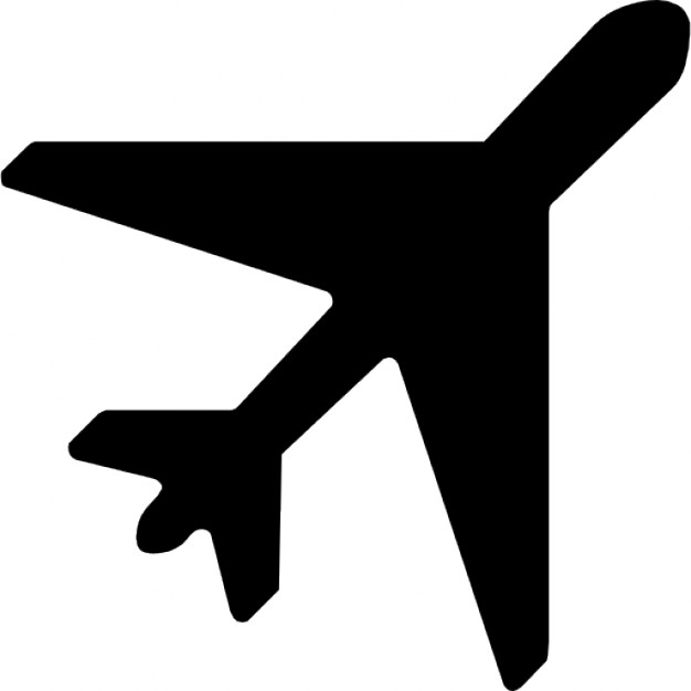 Airplane shape Icons | Free Download