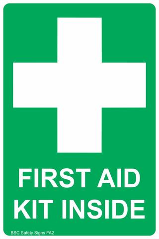First Aid Identification Safety Signs - Stickers - 1st Aid Signs ...