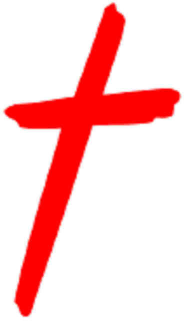 Red Christian Cross Clipart