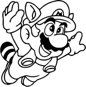 Nintendo Raccoon Mario... - ClipArt Best - ClipArt Best