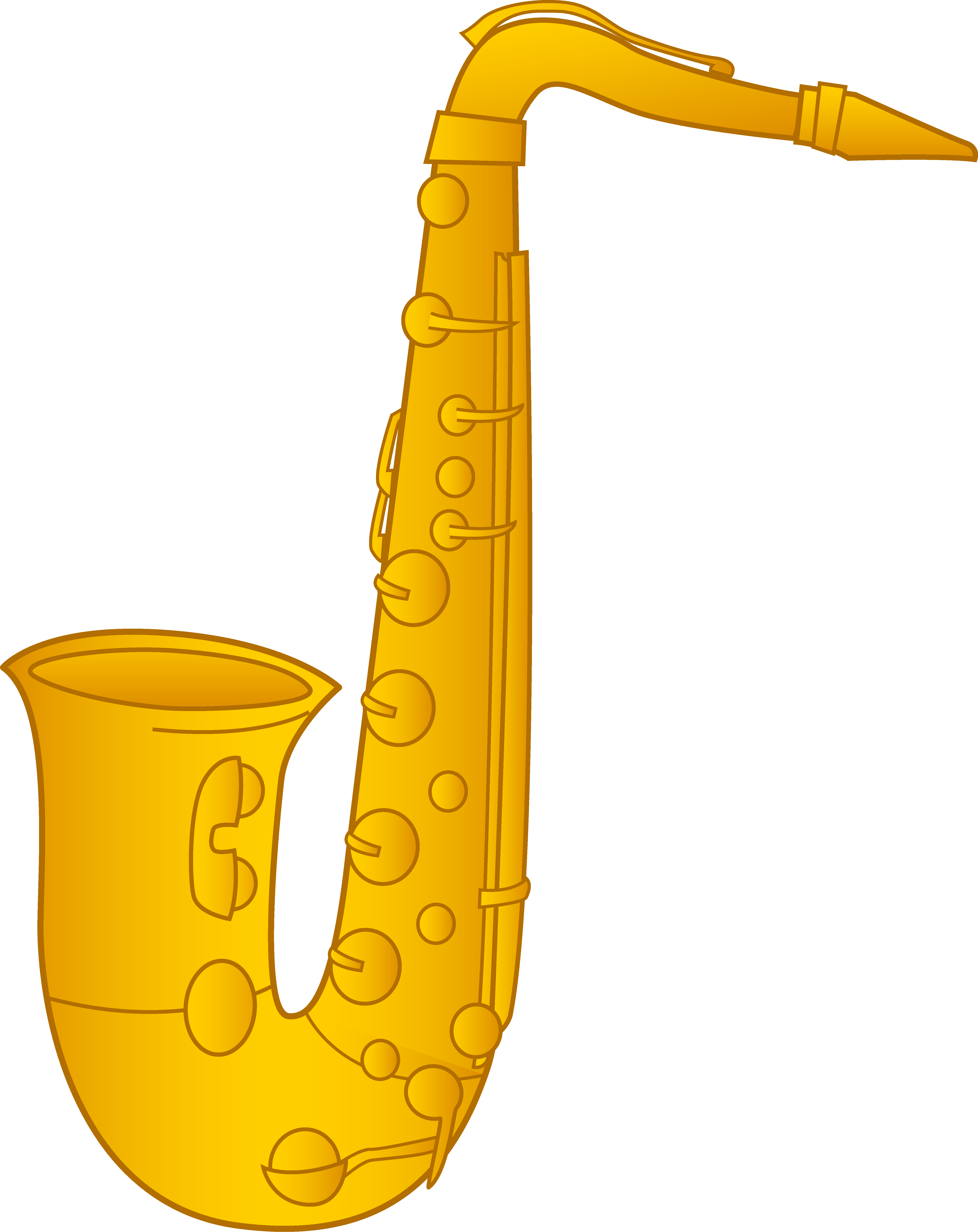 Best Saxophone Clipart #6237 - Clipartion.com
