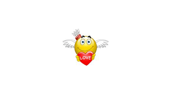Love Angel - Facebook Symbols and Chat Emoticons