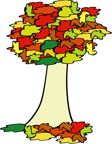 Autumn Clipart Including Fall Leaves Clipart Fall Tree Clipart Images