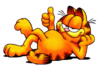 Caring Baby Creations: I hope Garfield isn't coming for dinner . . .