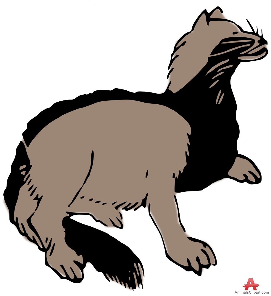 Wild Otter Clipart Design | Free Clipart Design Download
