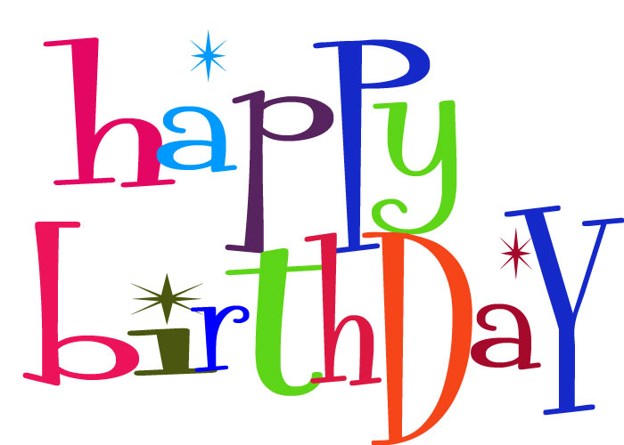 Happy birthday to you clipart