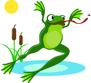 Jumping Frog Clipart