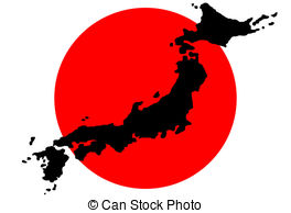 Free clipart japanese map