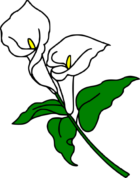 Funeral Flowers Clipart