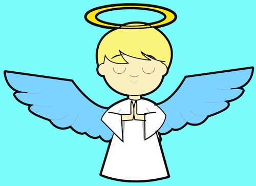 free animated angel clipart - photo #20