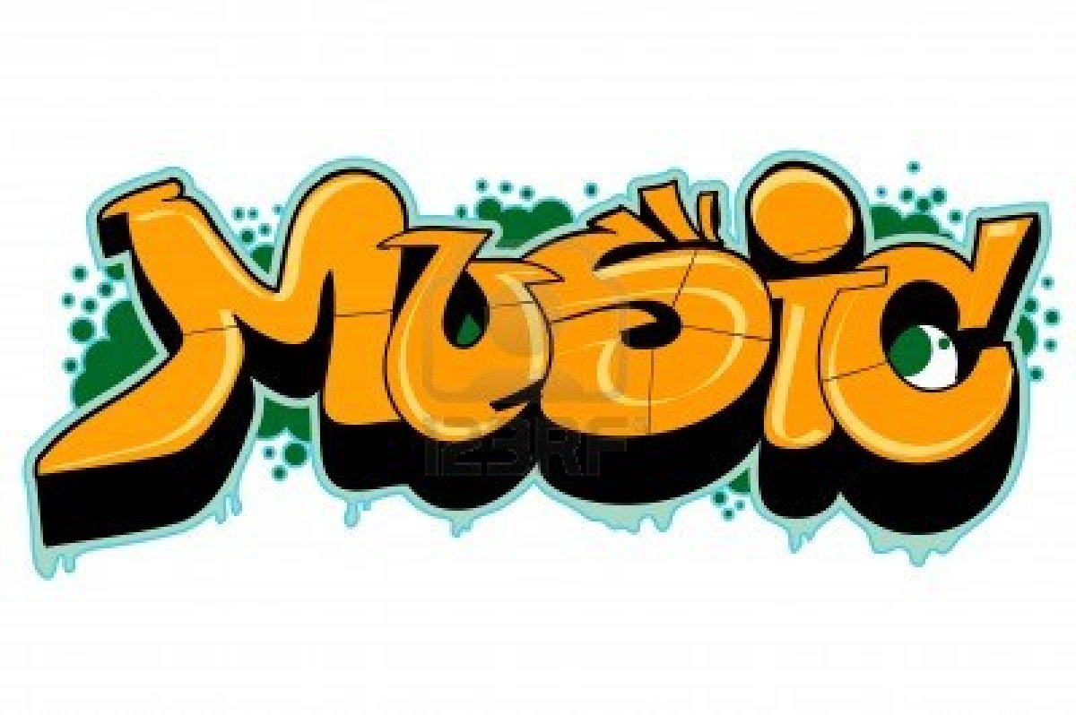 The Word Music Clipart