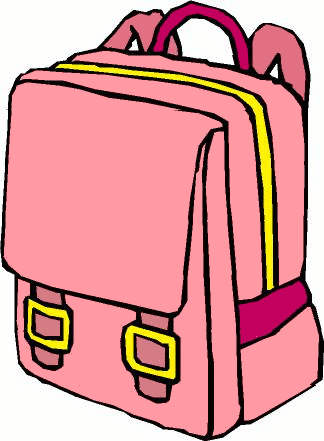 School bags clipart