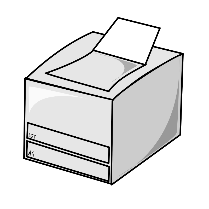 Printing Clipart | Free Download Clip Art | Free Clip Art | on ...