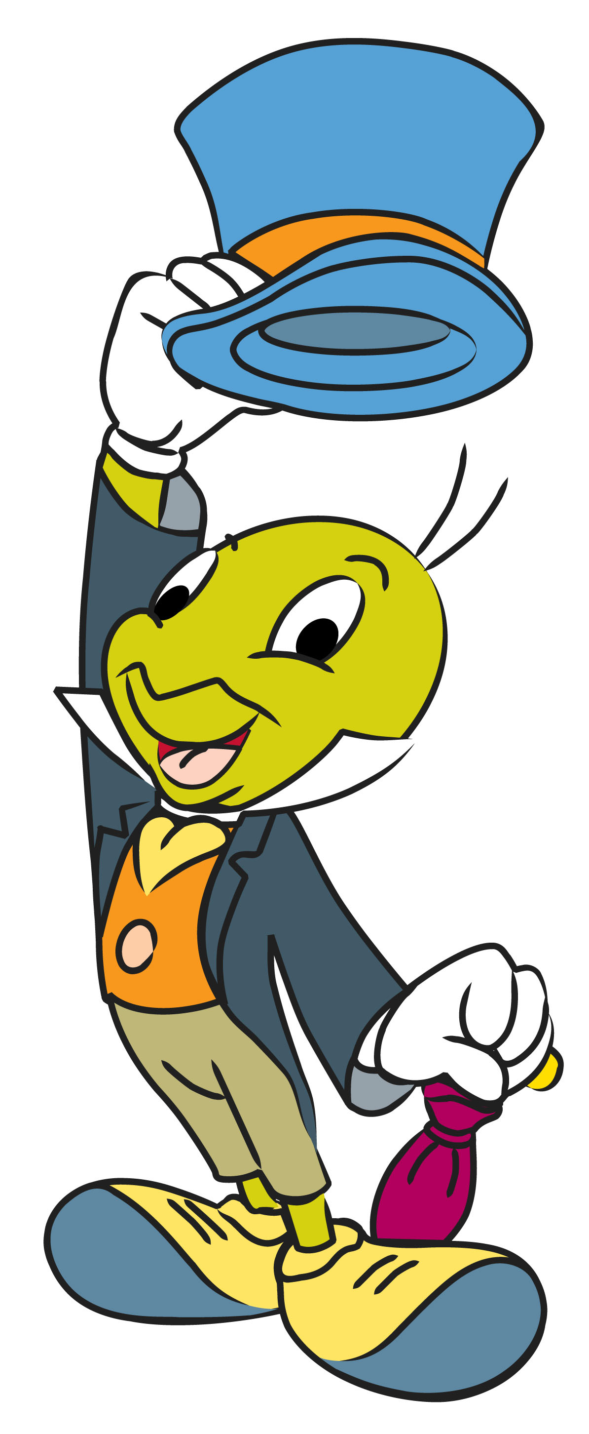 How to Draw Jiminy Cricket: 10 Steps (with Pictures) - wikiHow