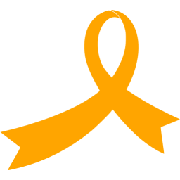 Orange ribbon 11 icon - Free orange ribbon icons