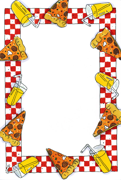 pizza clip art border - photo #1