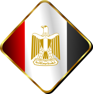 Egypt Flag Pin Clip Art - vector clip art online ...