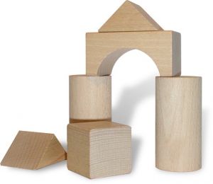 Wooden Building Blocks - Stock Photo - stock.