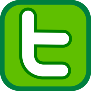 Twitter Icon Green Clip Art - vector clip art online ...