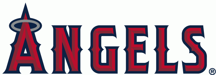 Los Angeles Angels Wordmark Logo - American League (AL) - Chris ...