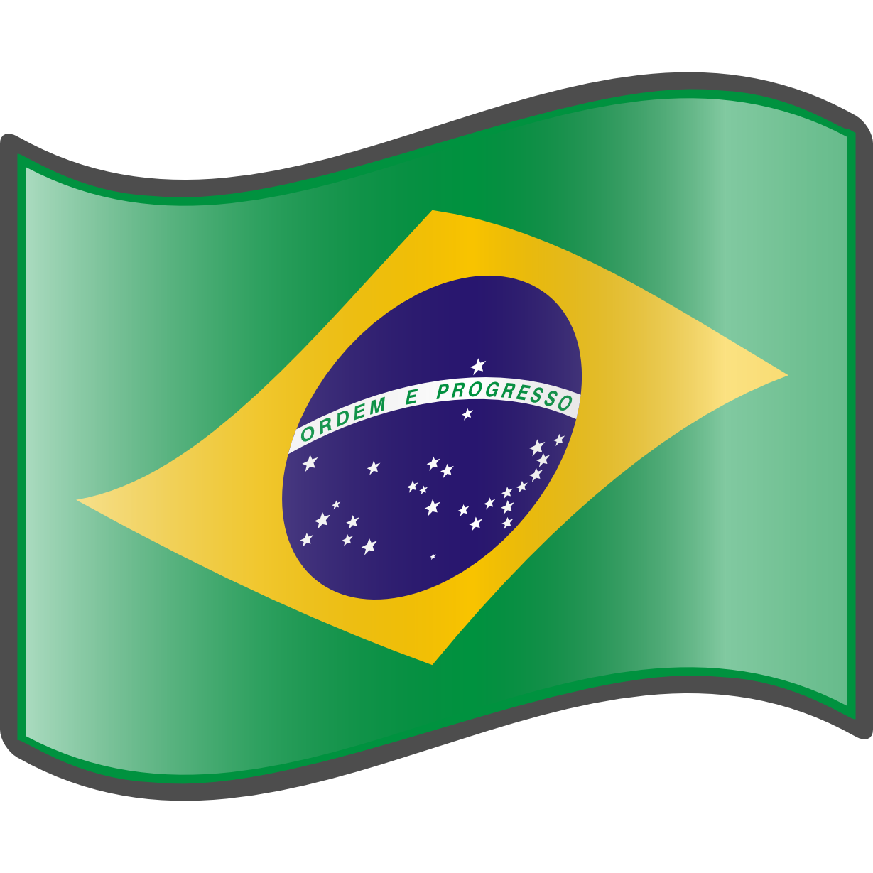 Nuvola Brazilian Flag Svg Clipart Best Clipart Best