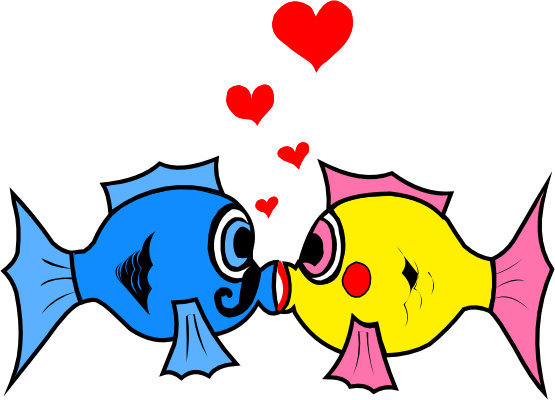 Clip Art: Fish in Love Blog ClipArt Clip Art ...