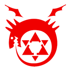 Fullmetall Alchemist anime logo (eps, 386.47 KB) / TV & Radio logos