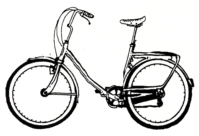 Bike Drawing - ClipArt Best