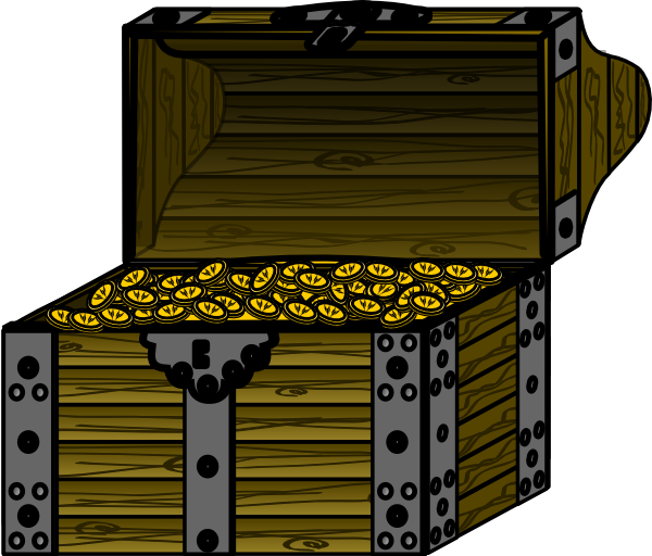Treasure Chest Vector Clip Art Free Vector For Free Download ...