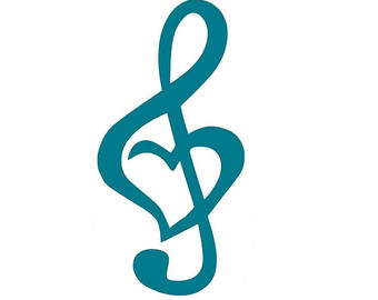 Heart Treble Clef - ClipArt Best