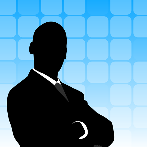 Businessman Silhouette Background » Background Labs