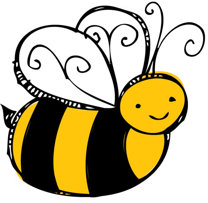 bee clip art drawings - photo #20