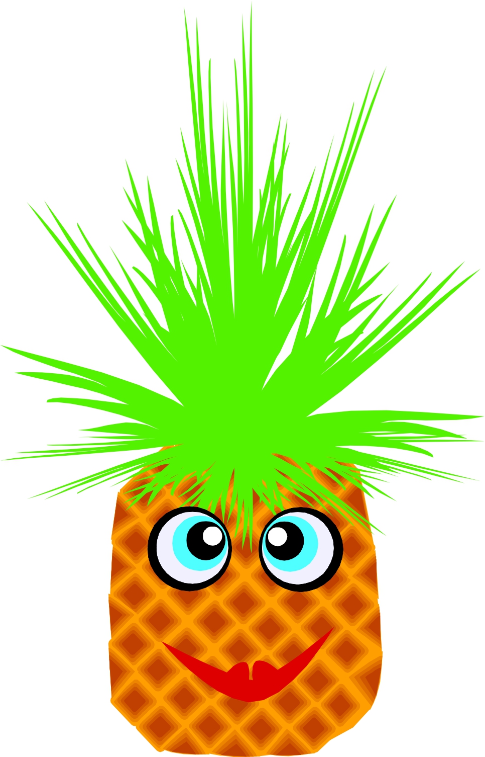 Cartoon Pineapple - ClipArt Best