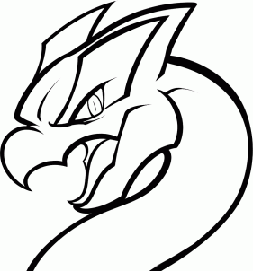 Pokemon Characters - How to Draw a Dragon Lugia, Lugia From Pokemon