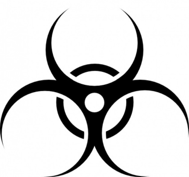 Biohazard Symbol clip art | Download free Vector