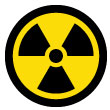 CLIPART NUCLEAR SYMBOL | Royalty free vector design