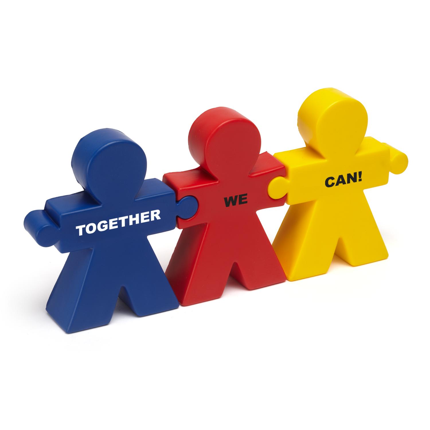 Teamwork Trio Stress Reliever | Fun Motivation | Successories.