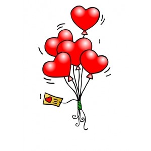 Heart Balloons Vector clip art - Free vector for free download ...