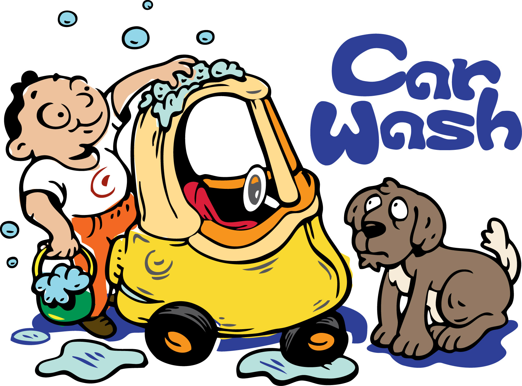 cartoon car wash clipart - photo #14