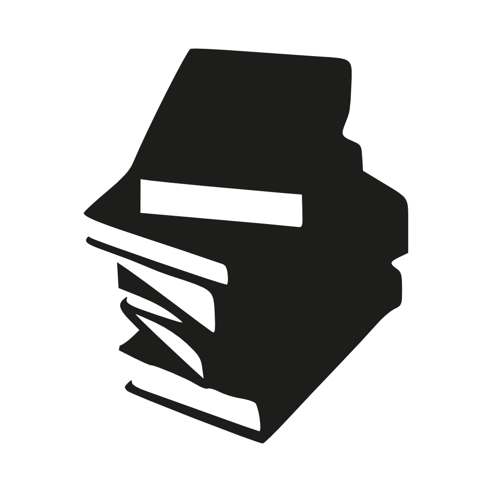 Book Stack Clip Art Black And White - Free Clipart ...