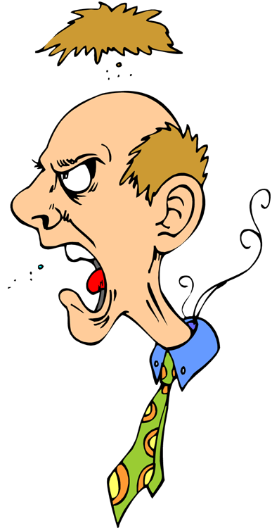 clipart angry man - photo #12