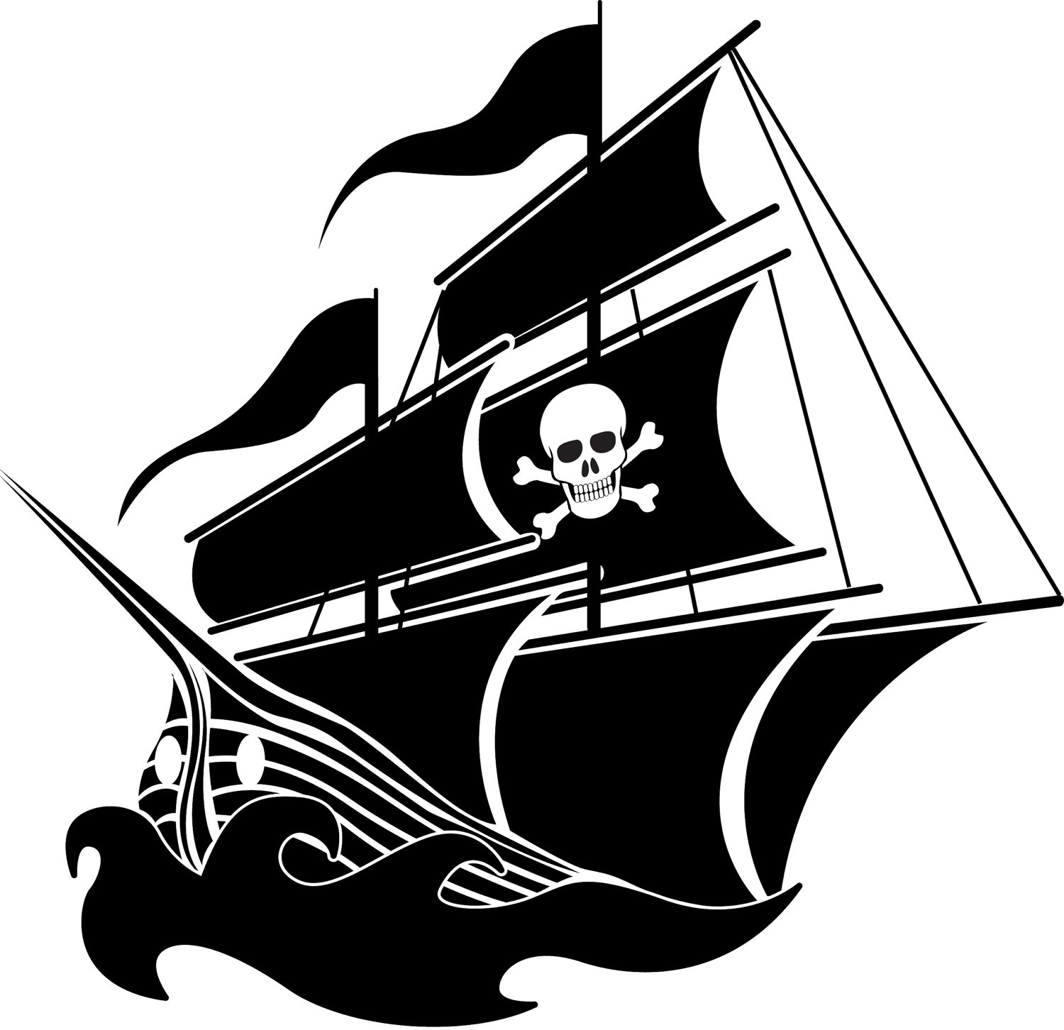 ship silhouette clip art - photo #22