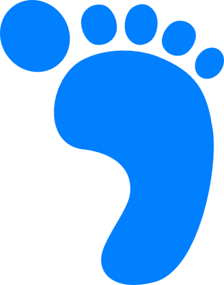 Clipart Footprints - Tumundografico