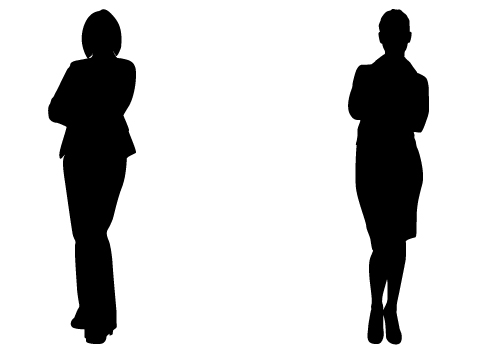 1000+ images about Women silhouette